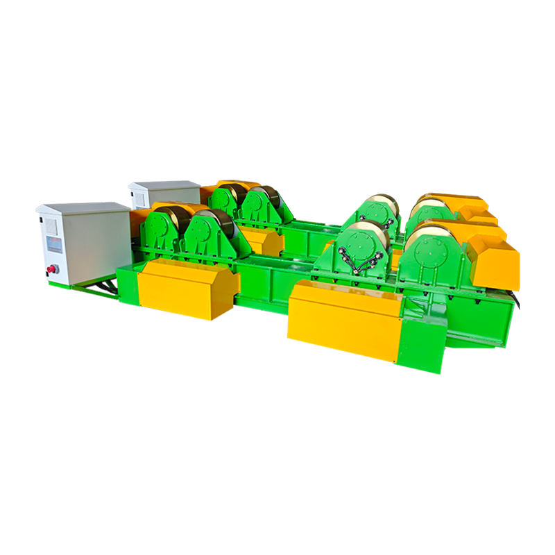 40T Fit-Up Welding Rotator with Hydraulic Lifting and Manual Orbital Movement